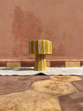 Raffia Table Lamp, Handmade Rattan Light, Boho Natural Lamp