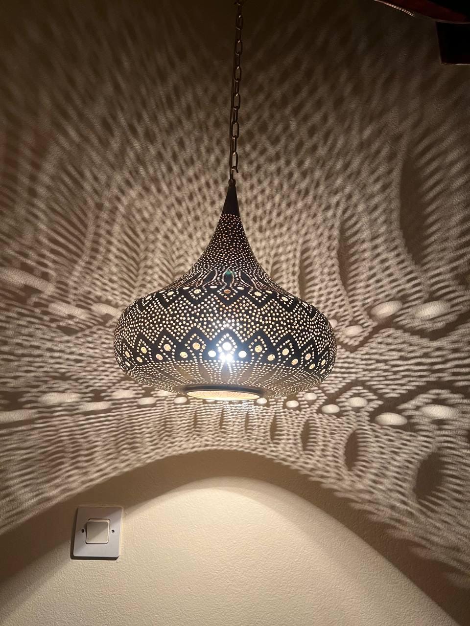 Moroccan pendant light, Brass lamp , Ceiling Light, Moroccan pendant fixtures , Hanging Lamp , Lampshades Lighting New Home Decor Lighting