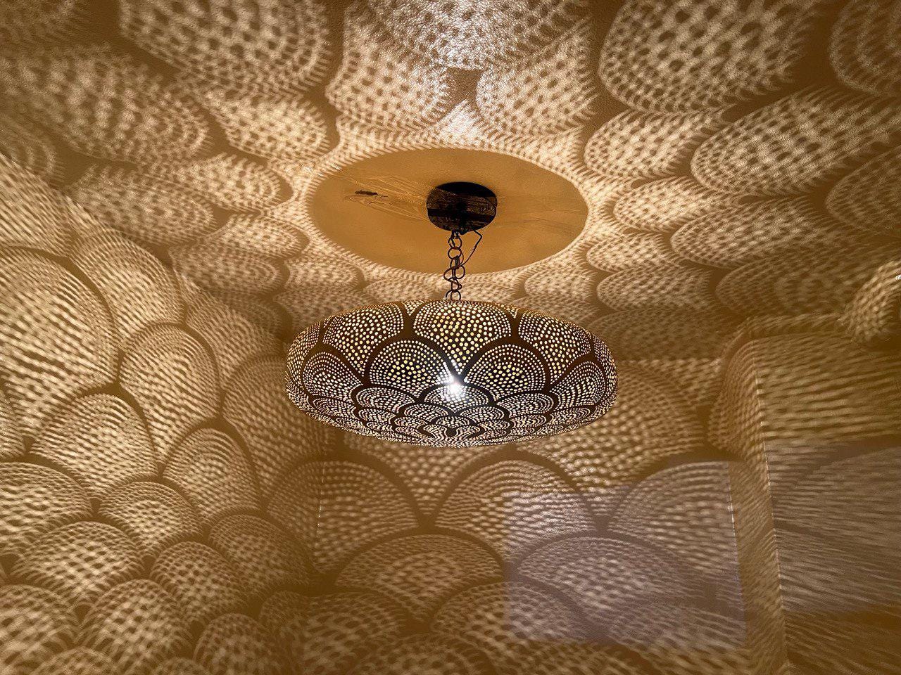 Moroccan pendant light, Brass lamp , Ceiling Light, Moroccan pendant fixtures , Hanging Lamp , Lampshades Lighting New Home Decor Lighting .