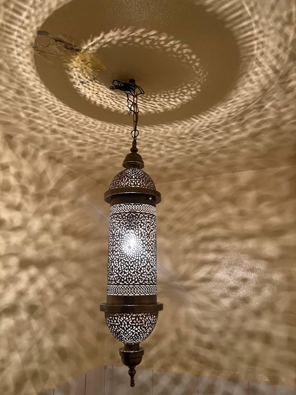 Moroccan pendant light, Brass lamp , Ceiling Light, Moroccan pendant fixtures , Hanging Lamp , Lampshades Lighting New Home Decor Lighting