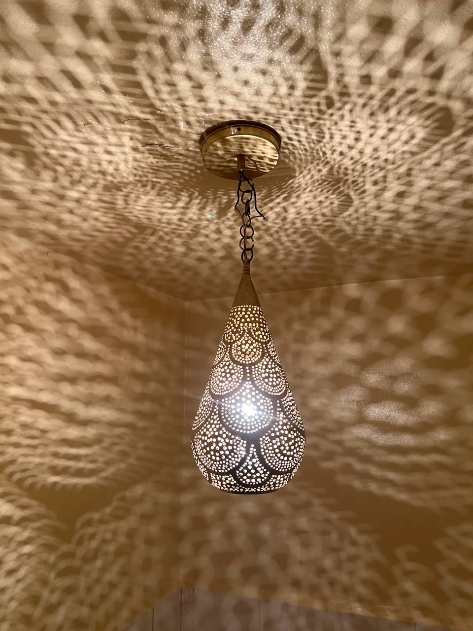 Moroccan Brass Pendant Light,Pendant light, brass pendant light, Moroccan Light Fixtures, Pendant Lighting, Simple Moroccan pendant lamp