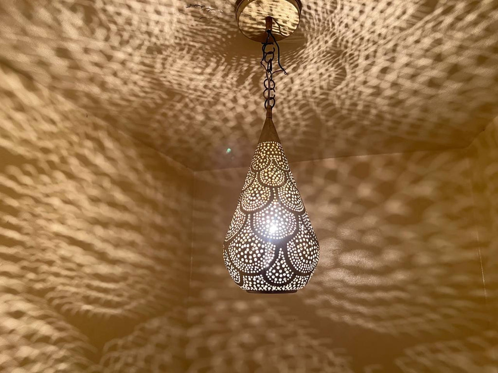 Moroccan Brass Pendant Light,Pendant light, brass pendant light, Moroccan Light Fixtures, Pendant Lighting, Simple Moroccan pendant lamp