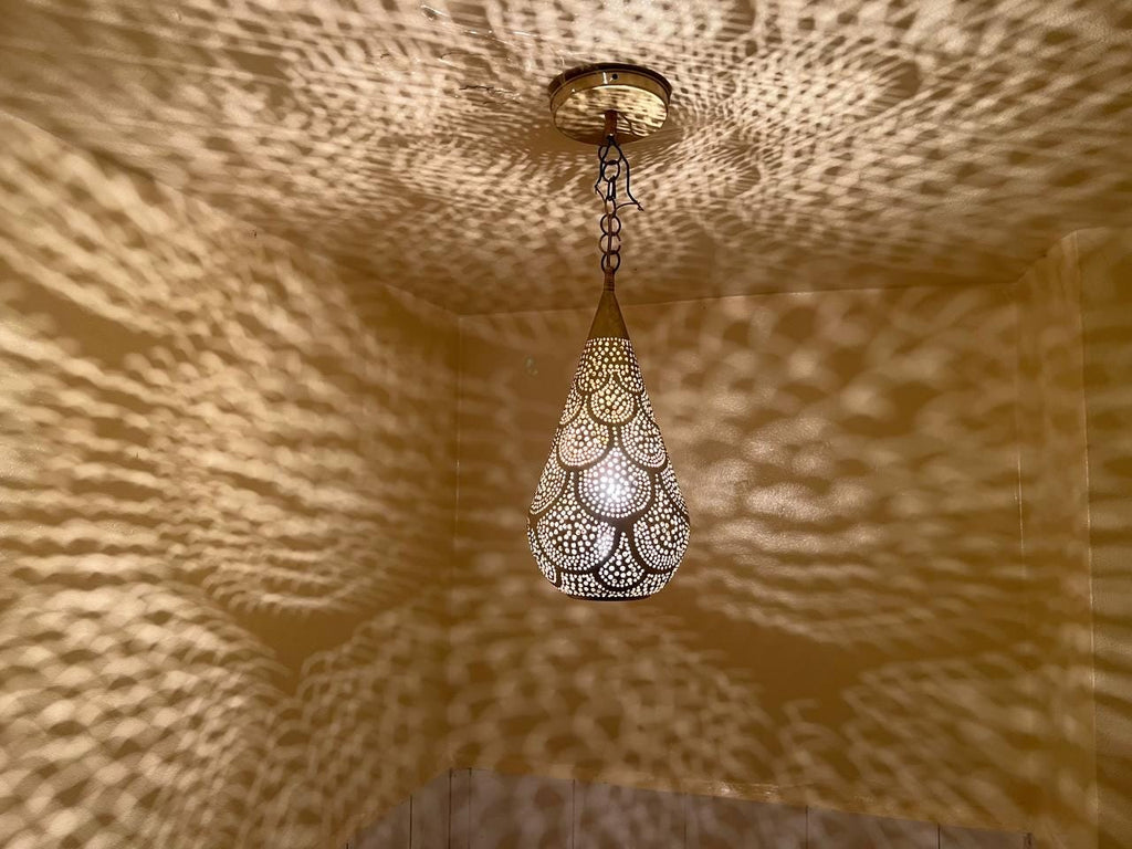 Moroccan Brass Pendant Light,Pendant light, brass pendant light, Moroccan Light Fixtures, Pendant Lighting, Simple Moroccan pendant lamp