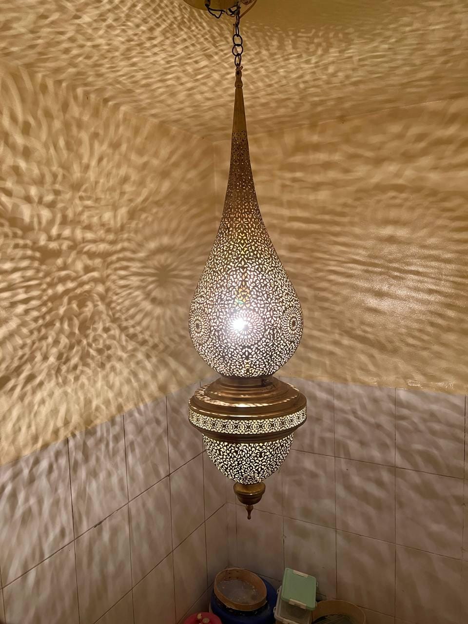 Moroccan pendant light, Brass lamp , Ceiling Light, Moroccan pendant fixtures , Hanging Lamp , Lampshades Lighting New Home Decor Lighting