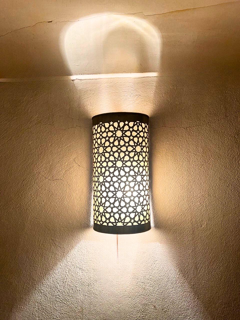 Moroccan Wall LightMoroccan Wall Brass Light, Moroccan Lamp,Brass Sconce Light Brass,Traditional Lighting Wall Lights in Home Decor,Art Decor Light Wall Sconce