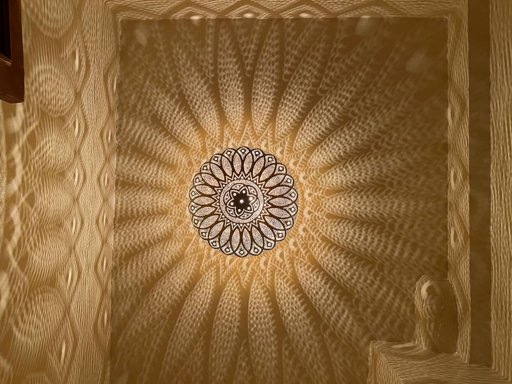Moroccan pendant light, Brass lamp , Ceiling Light, Moroccan pendant fixtures , Hanging Lamp , Lampshades Lighting New Home Decor Lighting