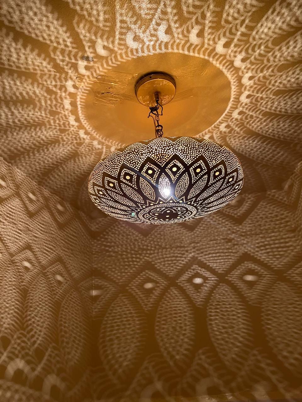 Moroccan pendant light, Brass lamp , Ceiling Light, Moroccan pendant fixtures , Hanging Lamp , Lampshades Lighting New Home Decor Lighting