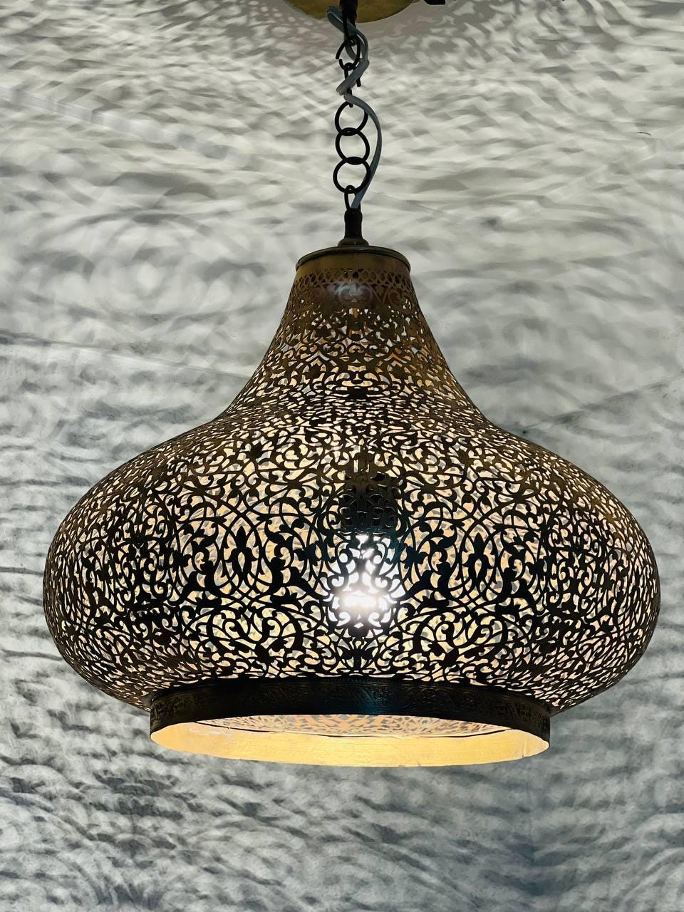 Moroccan Brass Pendant Light ,Handmade Moroccan Brass Pendant Light , Handmade Ceiling Lamp, New Home DecorMoroccan Brass Pendant Light , Ceiling Light, Moroccan pendant fixtures , Hanging Lamp , Lampshades Lighting New Home Decor Lighting
