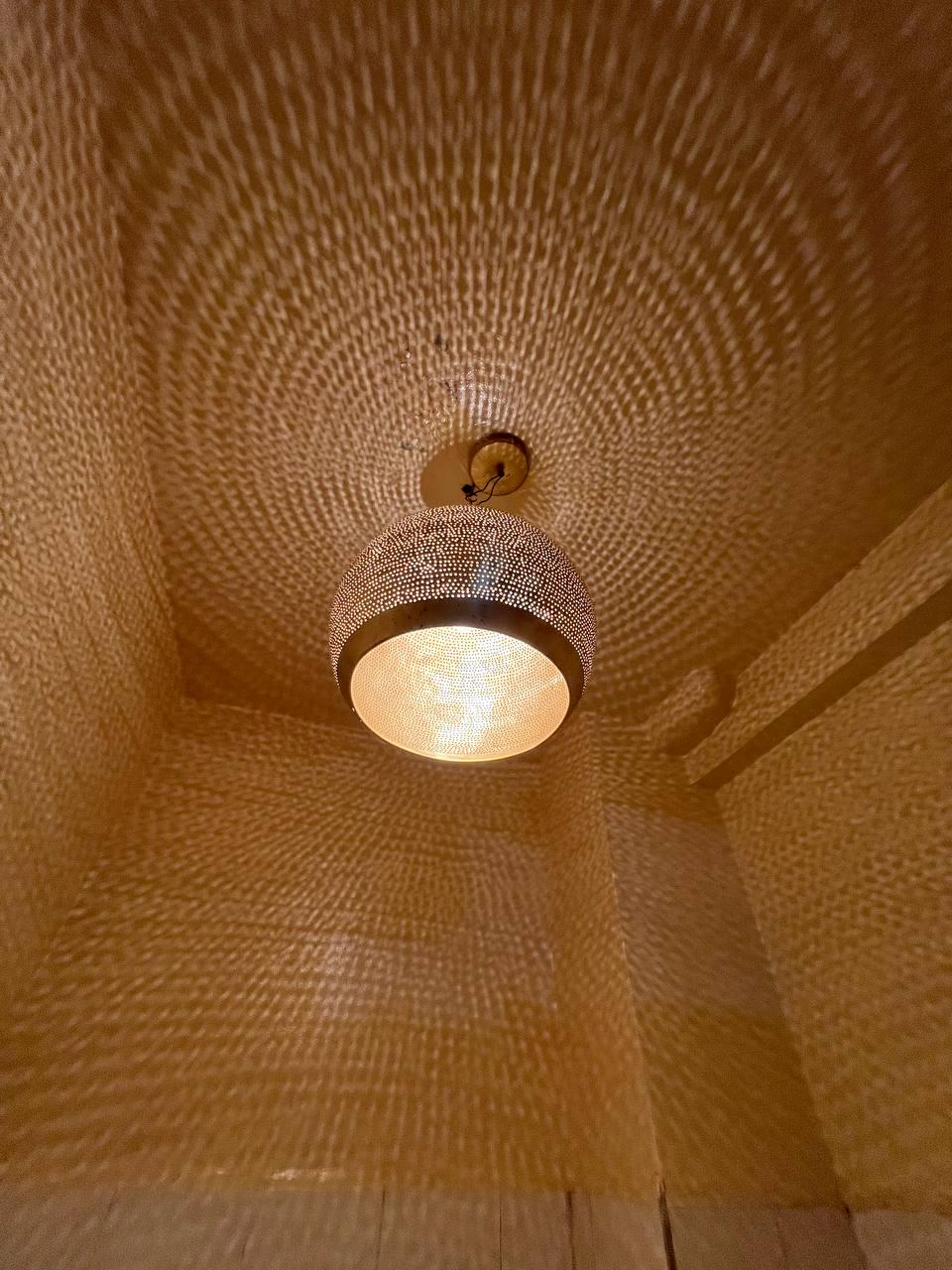 Moroccan Brass Pendant Light ,Handmade Moroccan Brass Pendant Light ,Light Fixtures, Pendant Lighting, Simple Moroccan Pendant Lamp