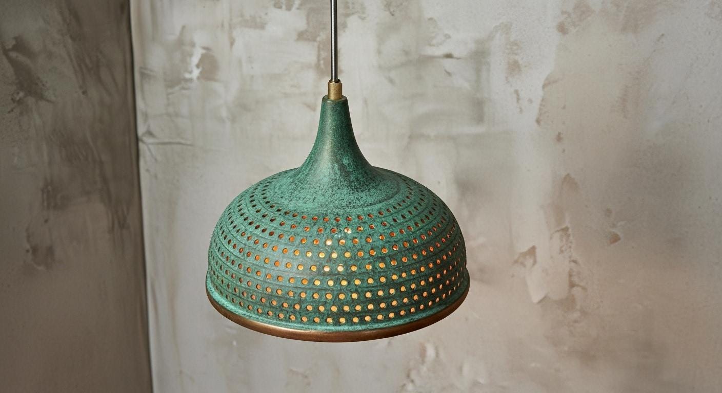 Vintage Copper Rustic Chandelier,Ceiling Copper Dome Pendant Lamp,Copper Hanging Light ,Dome Lampshades,Farmhouse light,Kitchen Island Light