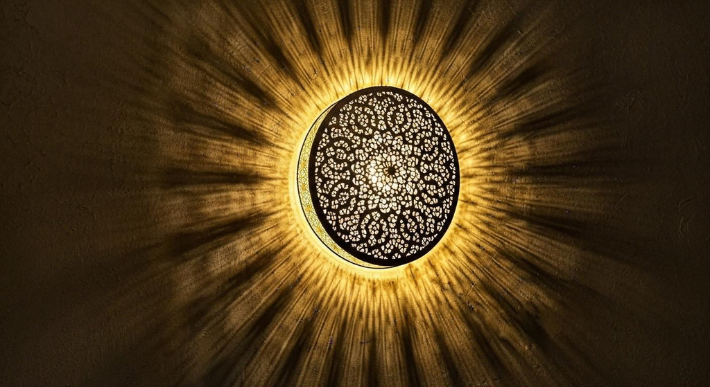 SET OF 2 Moroccan Brass Wall Sconce , Handmade brass Wall Light Shade, Moroccan Wall Lamps , Sconce light, Handmade Wall Lamp