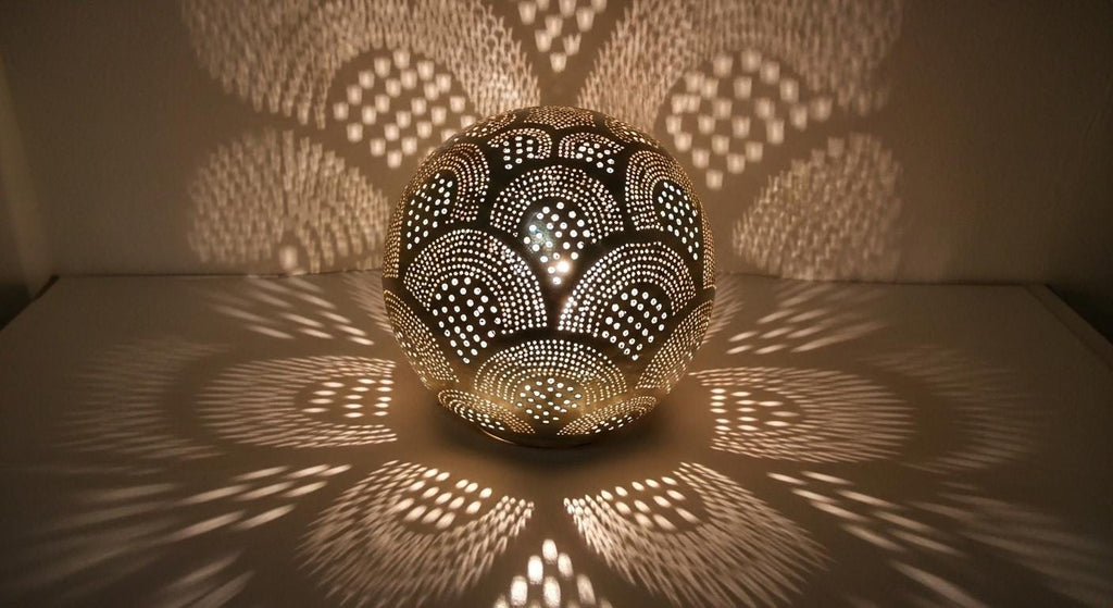 Moroccan Brass Table Lamp,Handmade brass table Light Shade , table light ,Moroccan Table Lamp Moroccan Copper Table Lamp