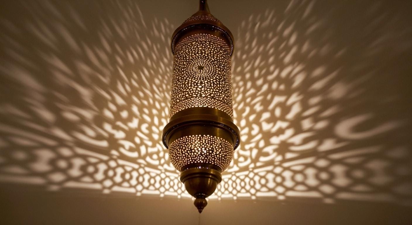 Handmade Moroccan Brass Wall Sconce | Boho Brass Wall Light Fixture | Rustic  Brass Lantern | Vintage Home Decor Lighting | Moroccan Wall