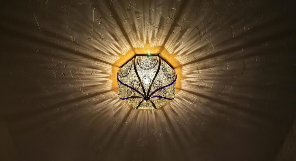 Moroccan pendant light, Brass lamp , Ceiling Light, Moroccan pendant fixtures , Hanging Lamp , Lampshades Lighting New Home Decor Lighting .