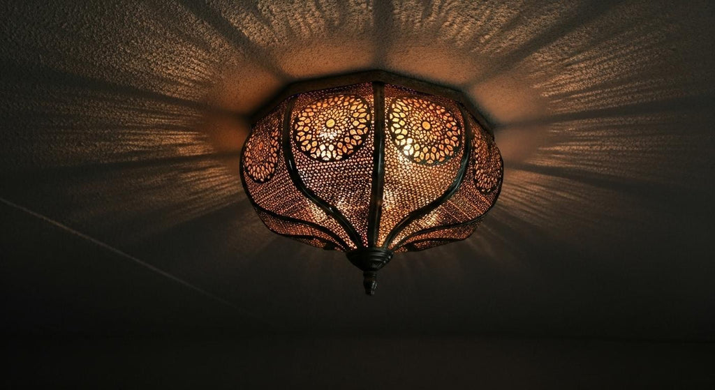 Moroccan pendant light, Brass lamp , Ceiling Light, Moroccan pendant fixtures , Hanging Lamp , Lampshades Lighting New Home Decor Lighting .