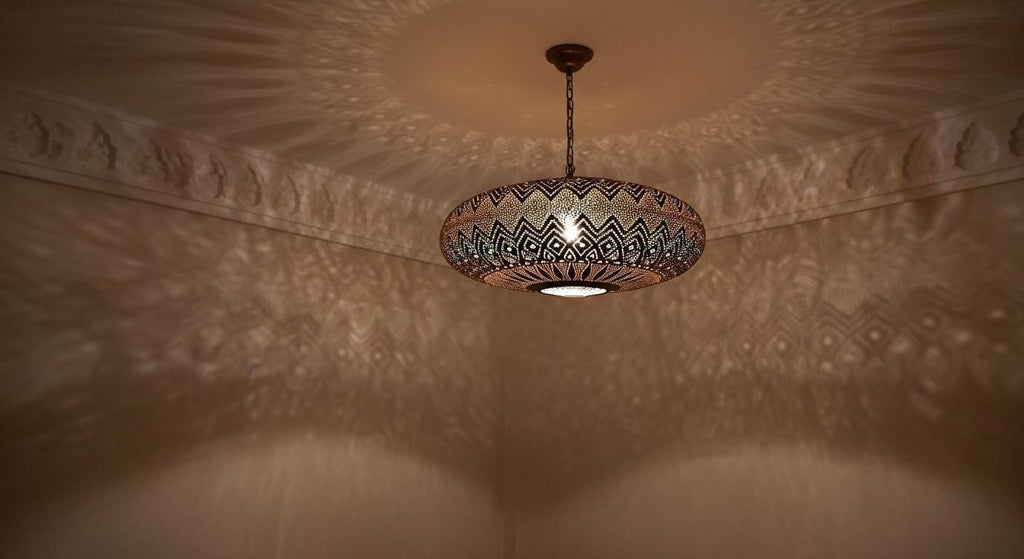 Moroccan pendant fixtures Handmade Ceiling Lamp , Handmade Moroccan Brass Floor Lamps ,Hanging Moroccan Lamp ,Chandelier Lighting