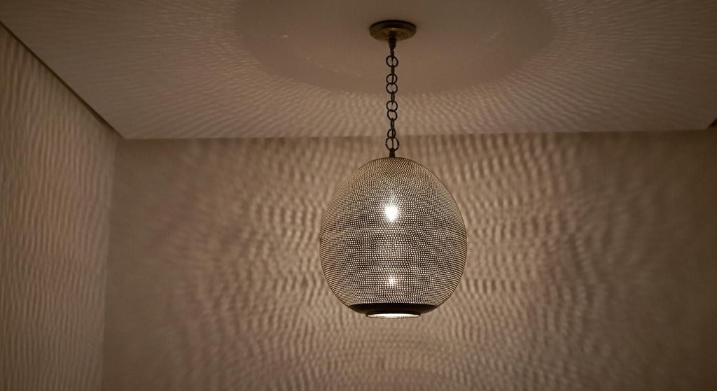 Handmade Moroccan Brass Ceiling Lamp , Moroccan Pendant Light ,Hanging Lamp , Brass Moroccan Lamp , Chandelier Lighting Moroccan Chandelier