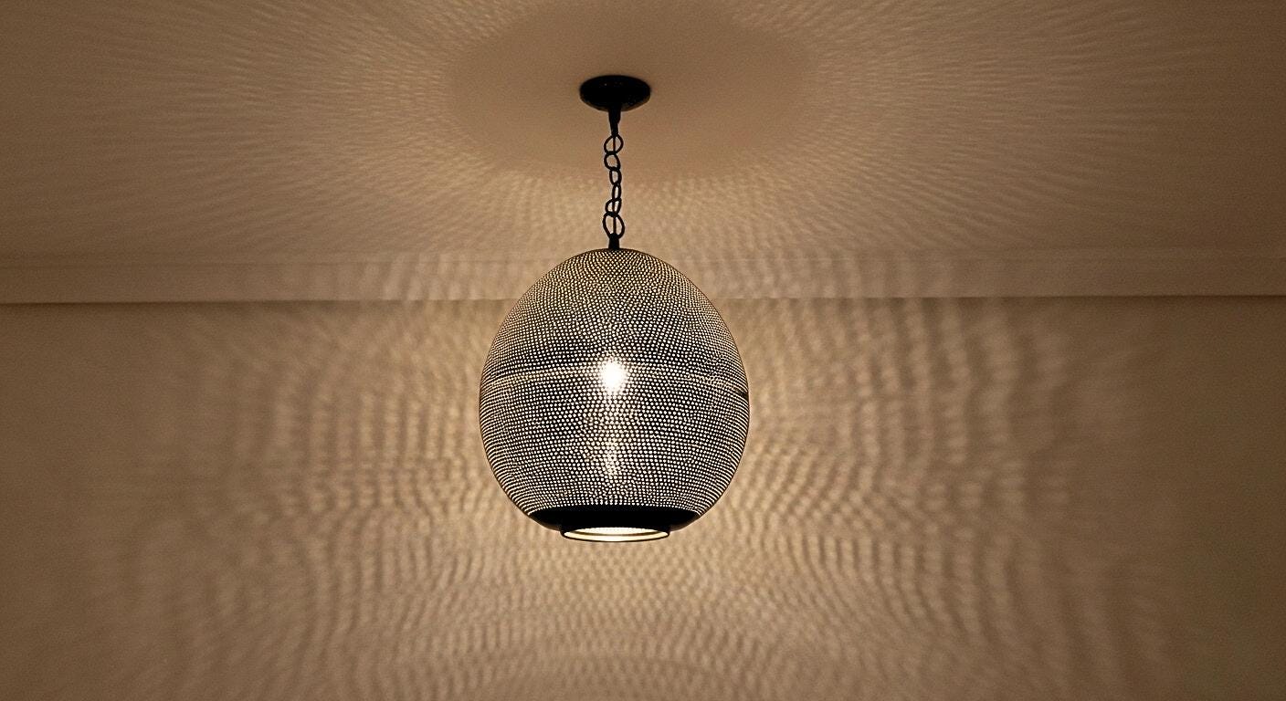 Handmade Moroccan Brass Ceiling Lamp , Moroccan Pendant Light ,Hanging Lamp , Brass Moroccan Lamp , Chandelier Lighting Moroccan Chandelier