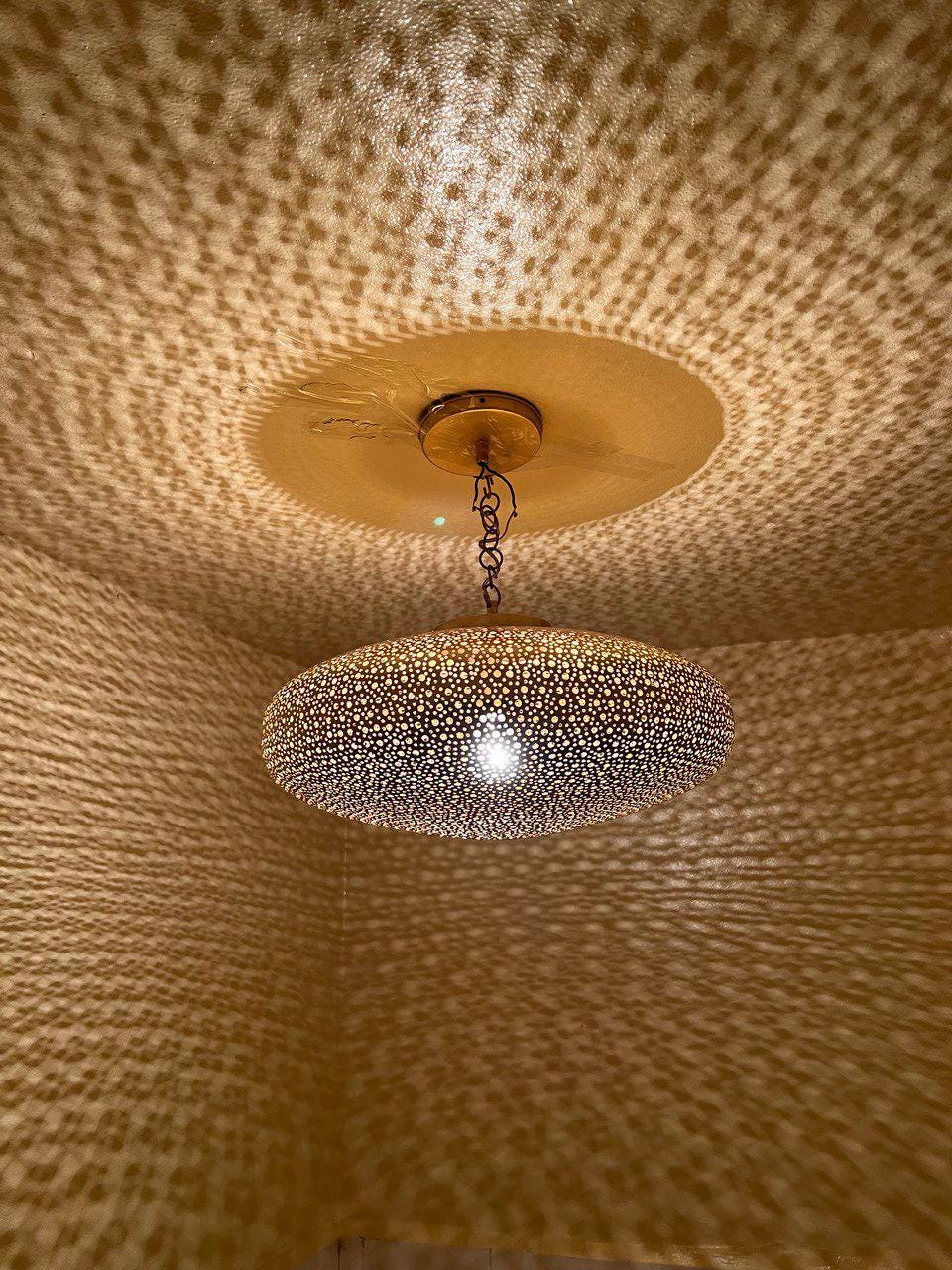 Moroccan pendant light, Brass lamp , Ceiling Light, Moroccan pendant fixtures , Hanging Lamp , Lampshades Lighting New Home Decor Lighting