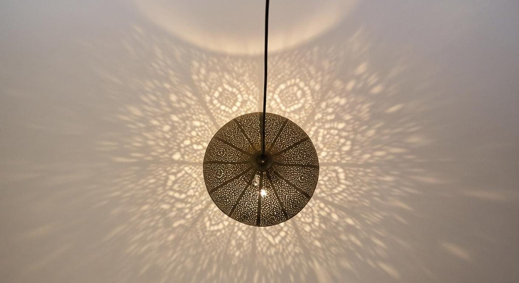 Moroccan handmade Brass pendant lights , Brass lamp , Moroccan pendant fixtures ,Hanging Lamp  , Moroccan Lamps Ceiling Lights Home Lantern