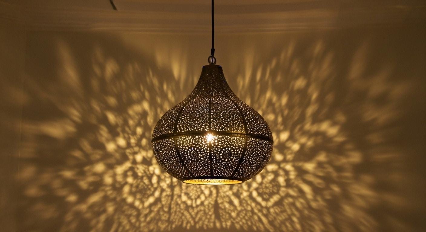 Moroccan handmade Brass pendant lights , Brass lamp , Moroccan pendant fixtures ,Hanging Lamp  , Moroccan Lamps Ceiling Lights Home Lantern