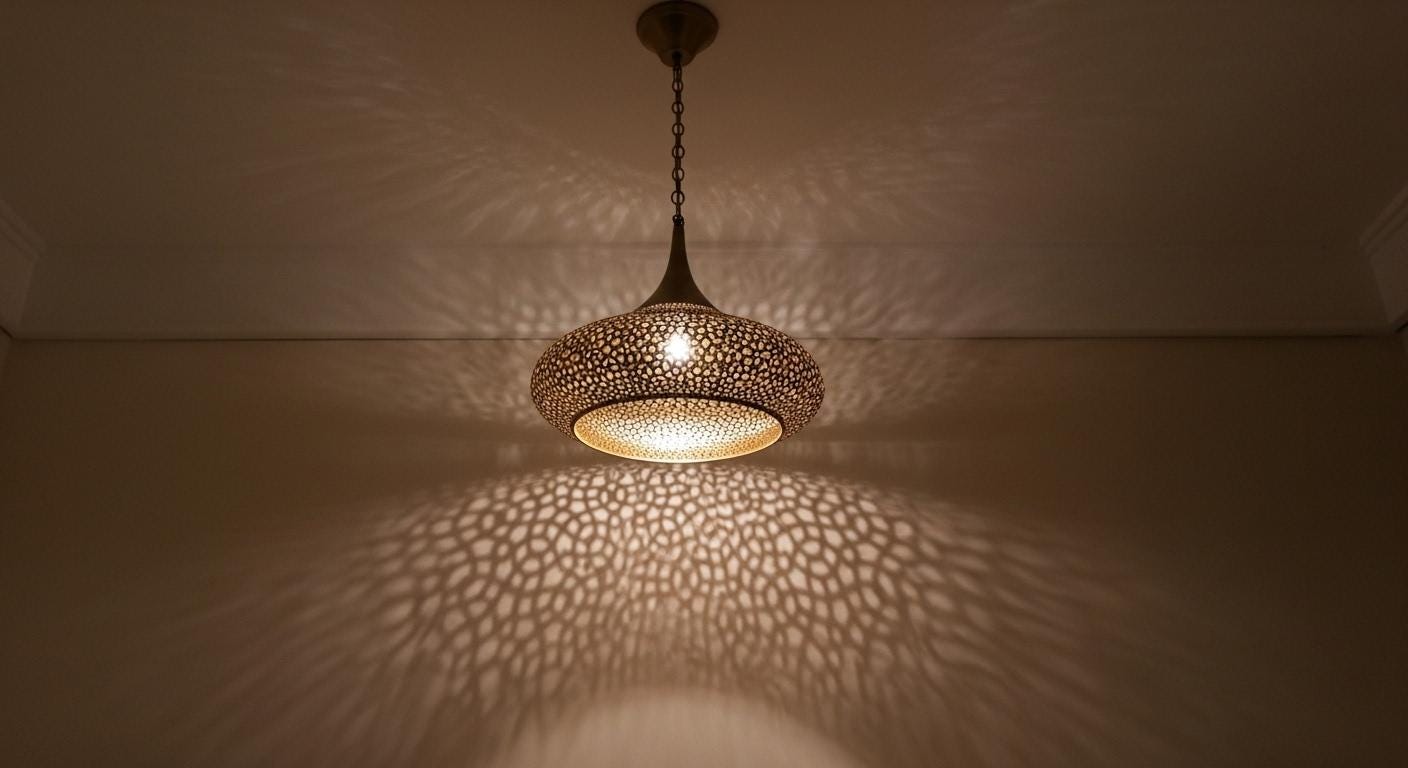 Handcrafted Moroccan brass pendant light , Handmade Hanging Lamp , Pendant Brass Light , Pendant Lighting ,Moroccan Light Fixtures