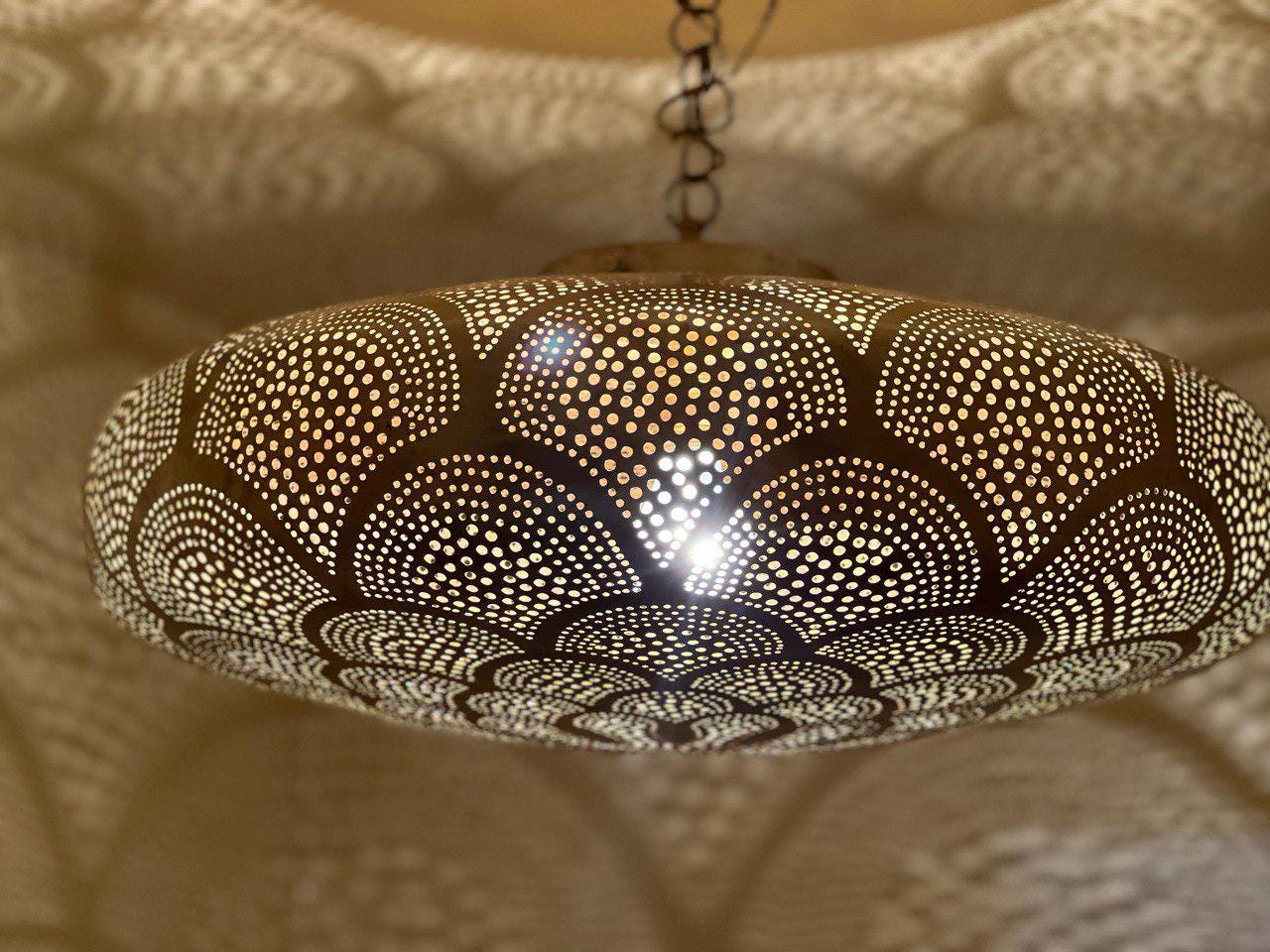 Moroccan pendant light, Brass lamp , Ceiling Light, Moroccan pendant fixtures , Hanging Lamp , Lampshades Lighting New Home Decor Lighting .