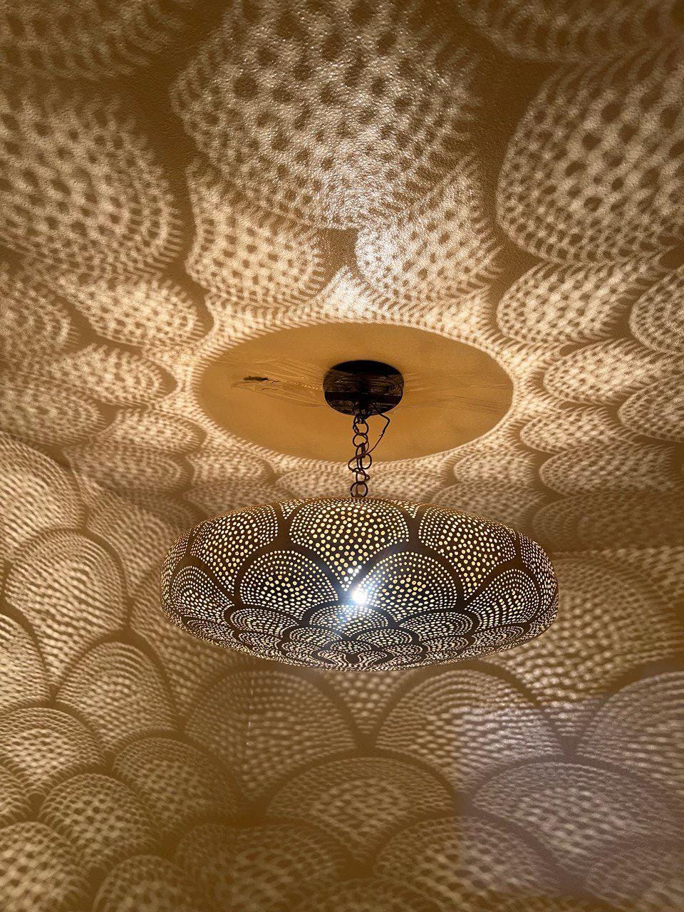 Moroccan pendant light, Brass lamp , Ceiling Light, Moroccan pendant fixtures , Hanging Lamp , Lampshades Lighting New Home Decor Lighting .