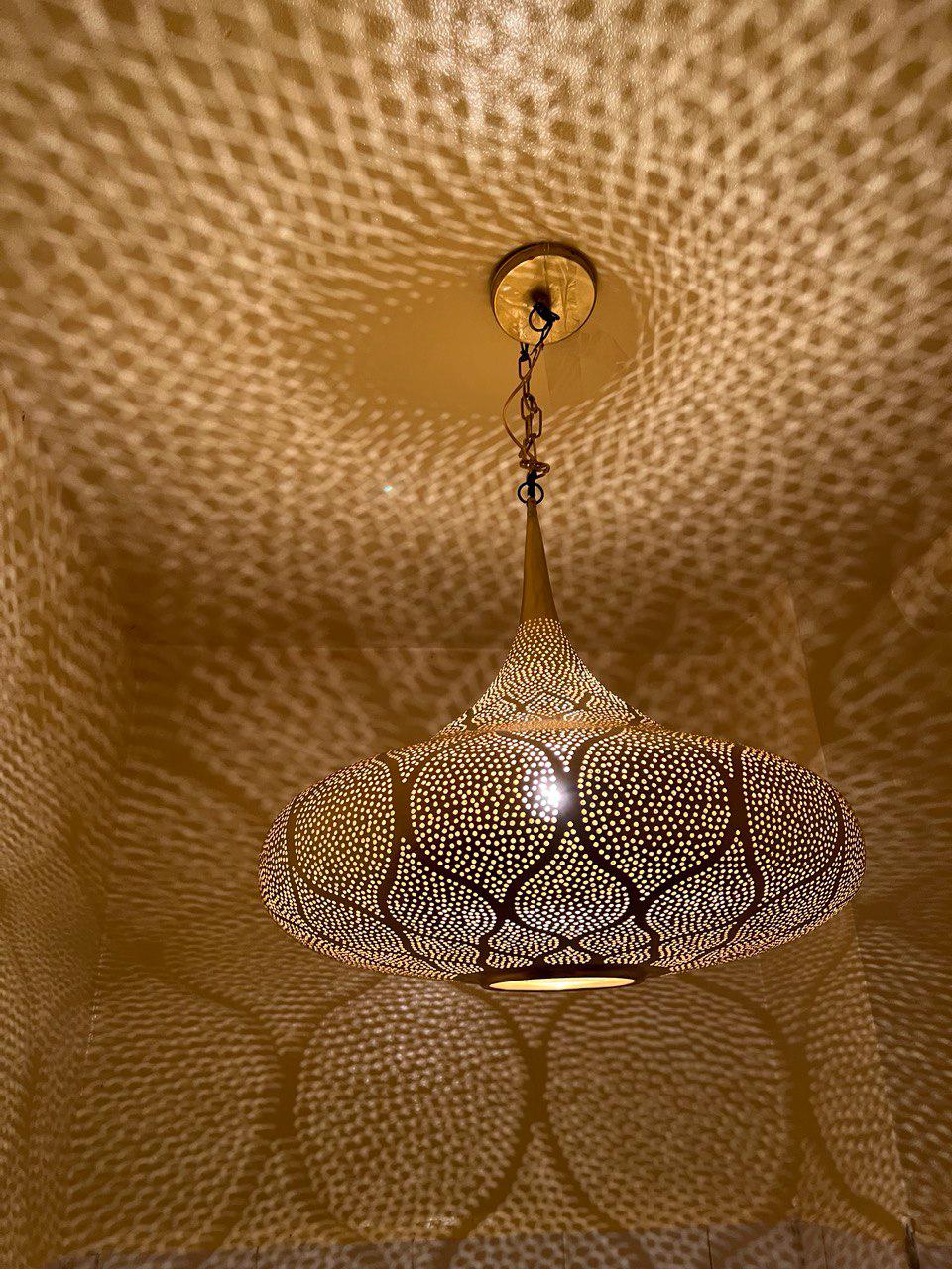 Moroccan Brass Pendant Light,Pendant light, brass pendant light, Moroccan Light Fixtures, Pendant Lighting, Simple Moroccan pendant lamp .