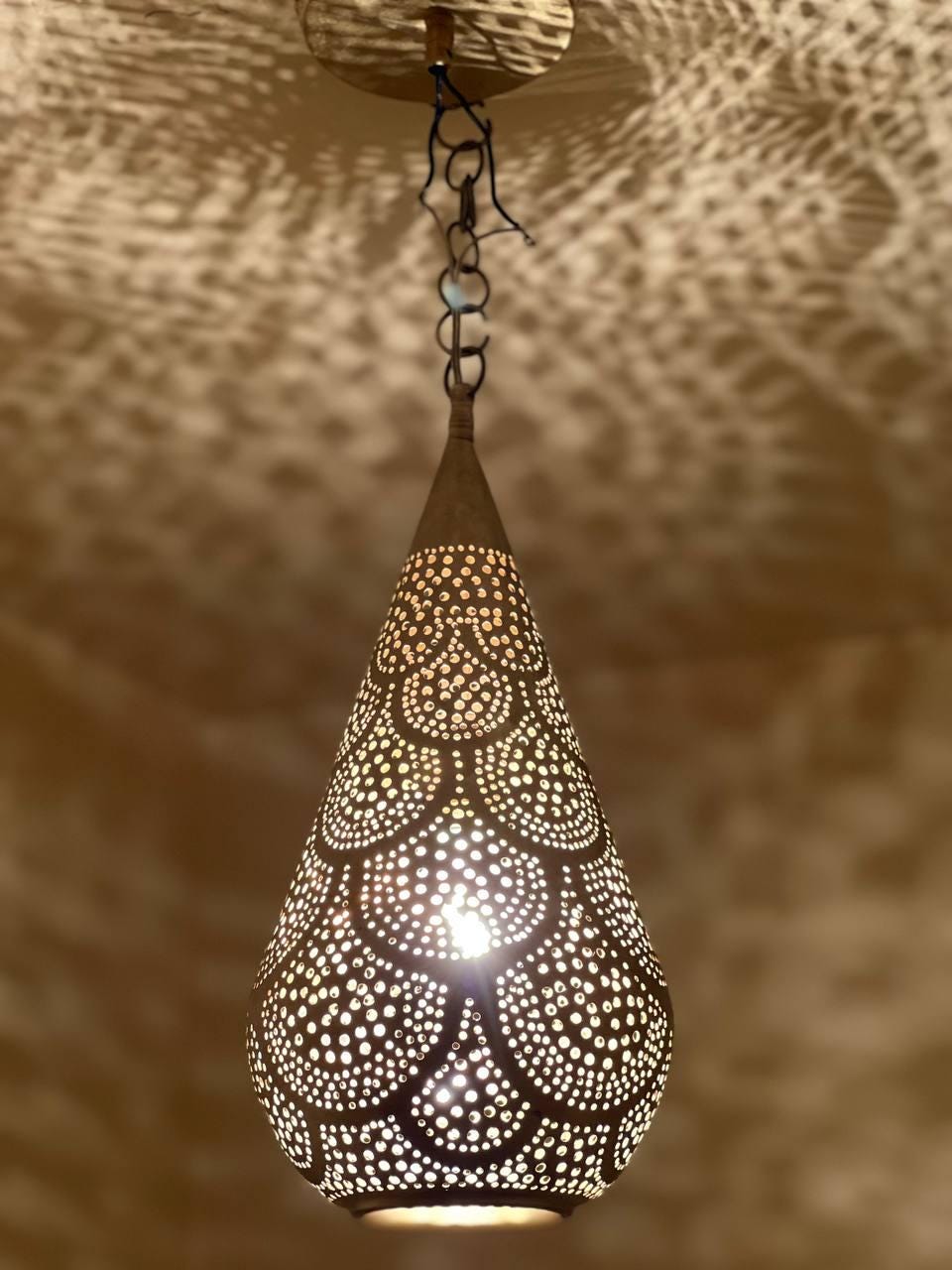Moroccan Brass Pendant Light,Pendant light, brass pendant light, Moroccan Light Fixtures, Pendant Lighting, Simple Moroccan pendant lamp