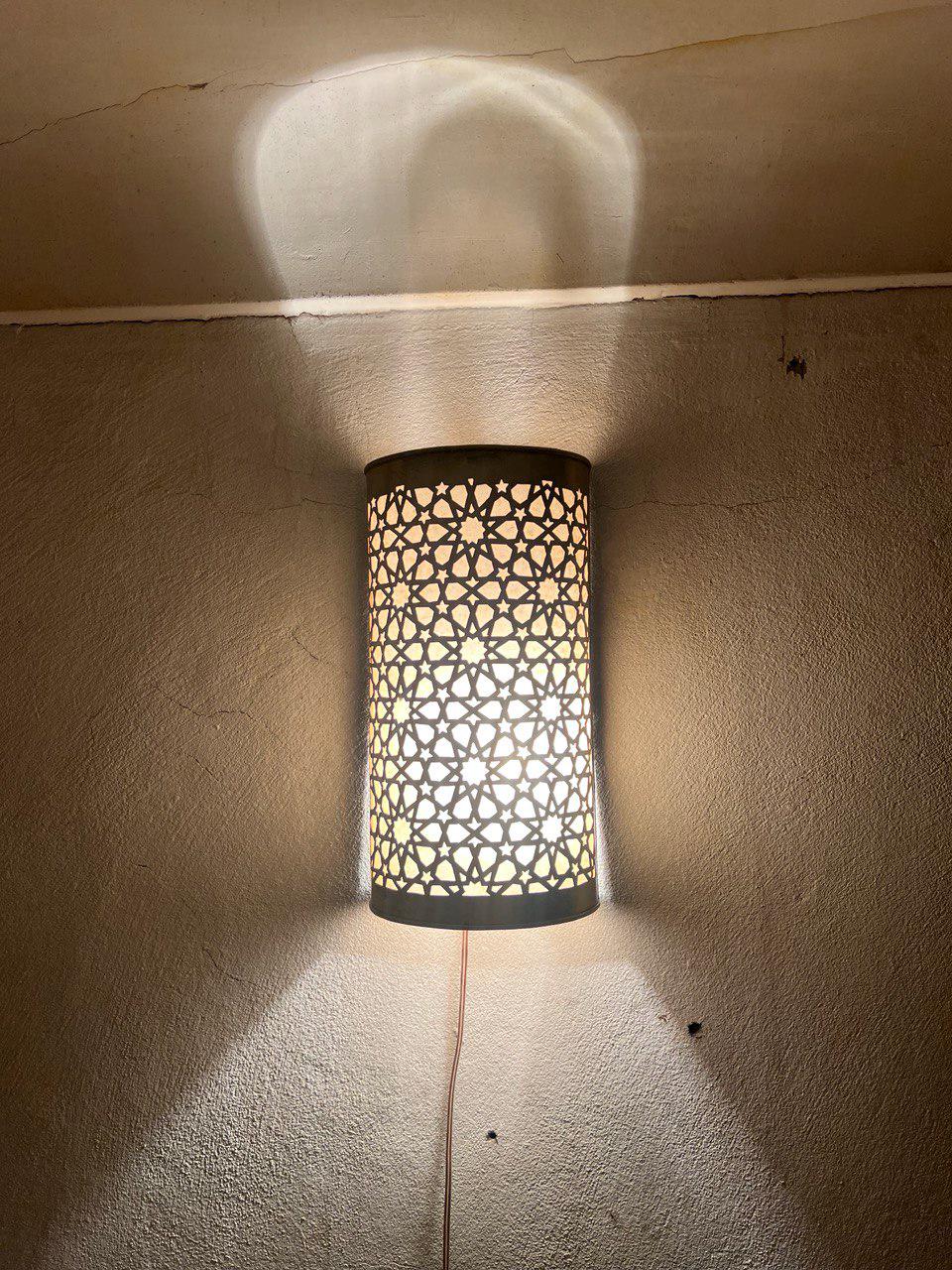 Moroccan Wall Brass Light, Moroccan Lamp,Brass Sconce Light Brass,Traditional Lighting Wall Lights in Home Decor,Art Decor Light Wall Sconce