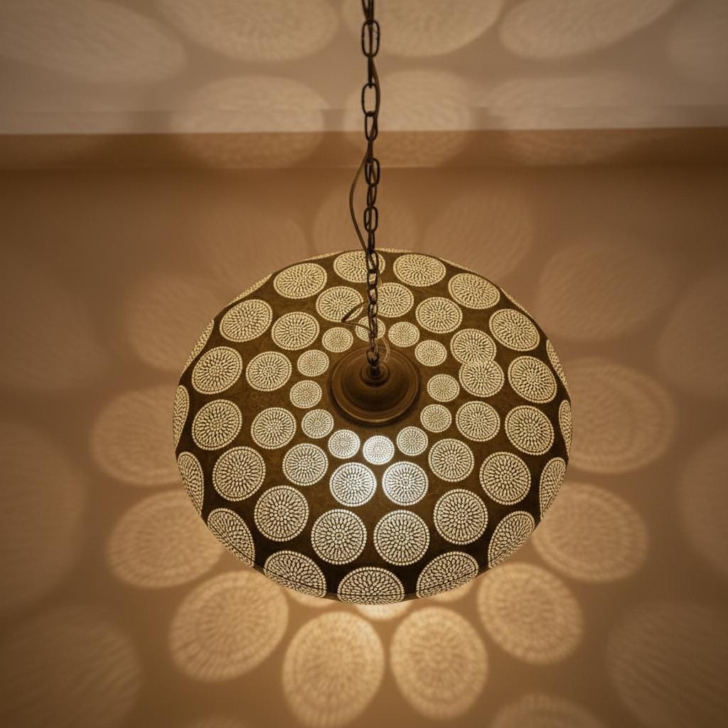 Moroccan Brass Pendant Light , Hanging Lamp ,Handmade Hanging Lamp , Brass lamp , Ceiling Light, Moroccan pendant fixtures