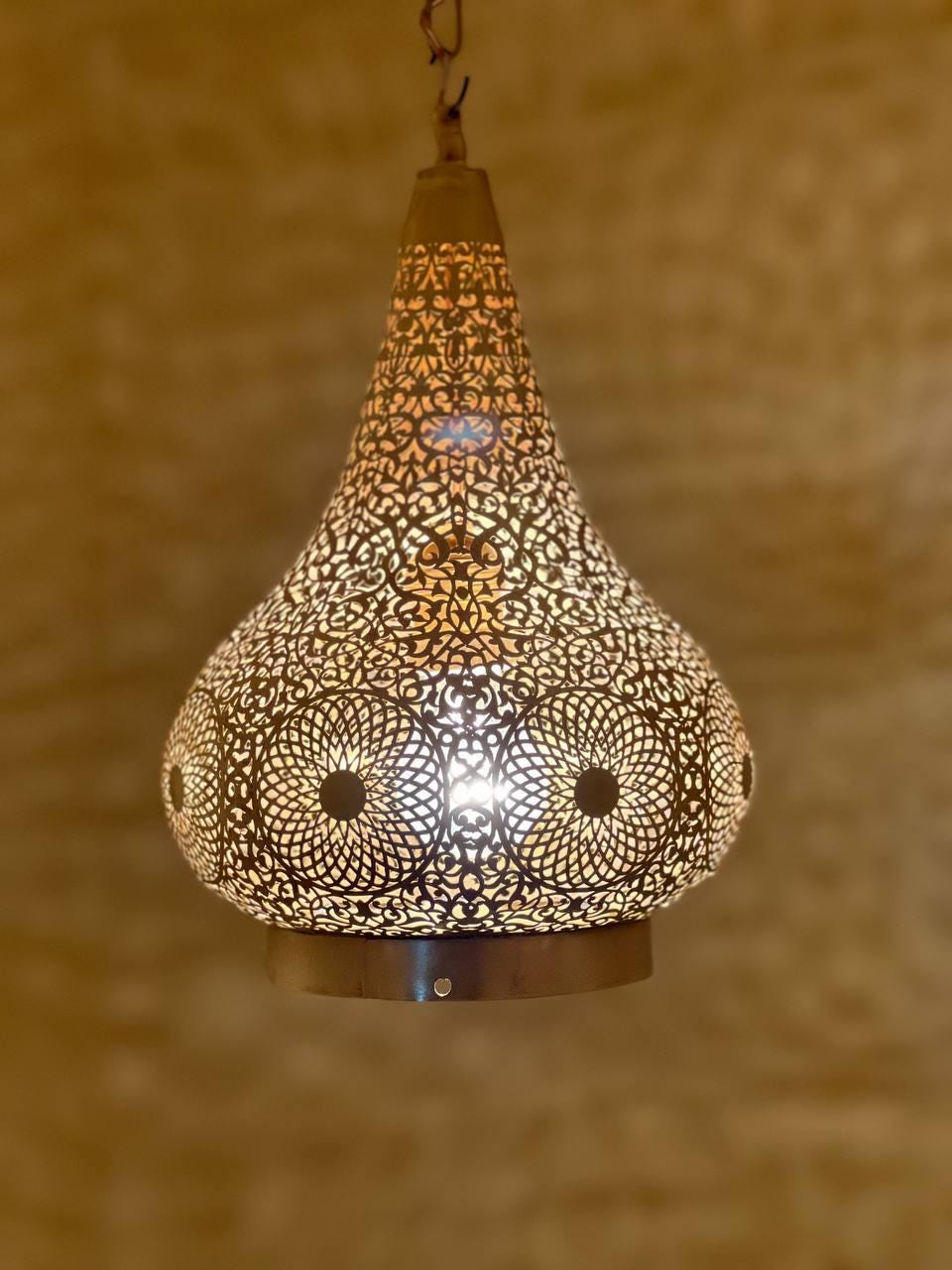Moroccan pendant light, Brass lamp , Ceiling Light, Moroccan pendant fixtures , Hanging Lamp , Lampshades Lighting New Home Decor Lighting