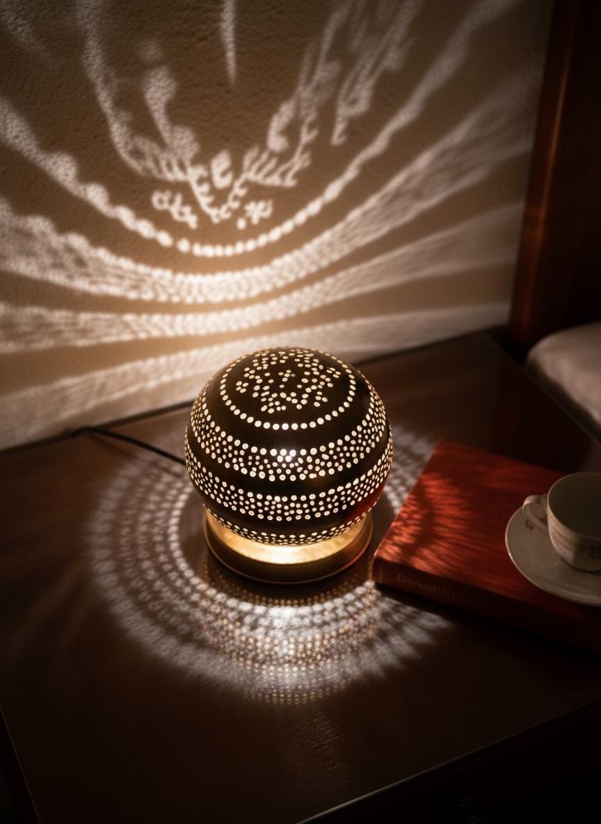 Handmade Moroccan Brass Table Lamp , Brass Desk Lamp, Floor lamp night light brass , handmade brass lamp,Lantern shade, handmade table lamp