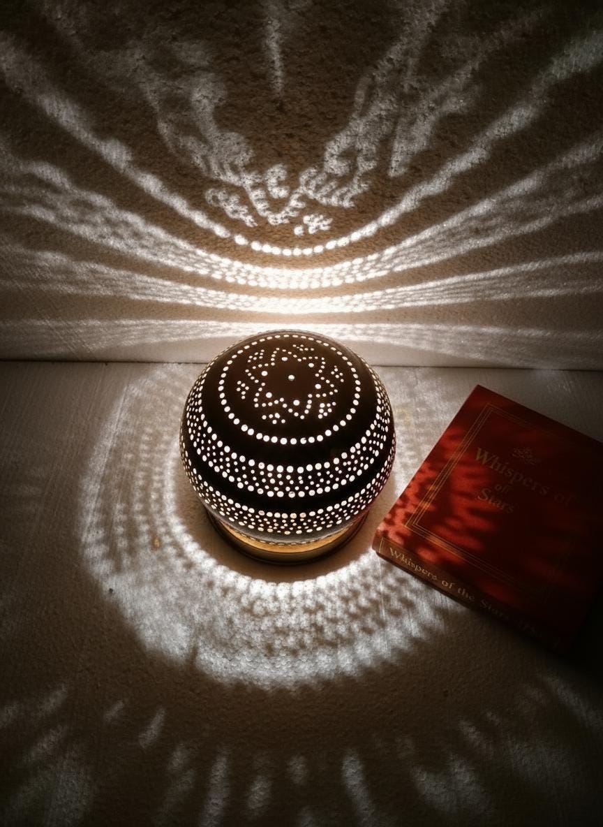 Handmade Moroccan Brass Table Lamp , Brass Desk Lamp, Floor lamp night light brass , handmade brass lamp,Lantern shade, handmade table lamp