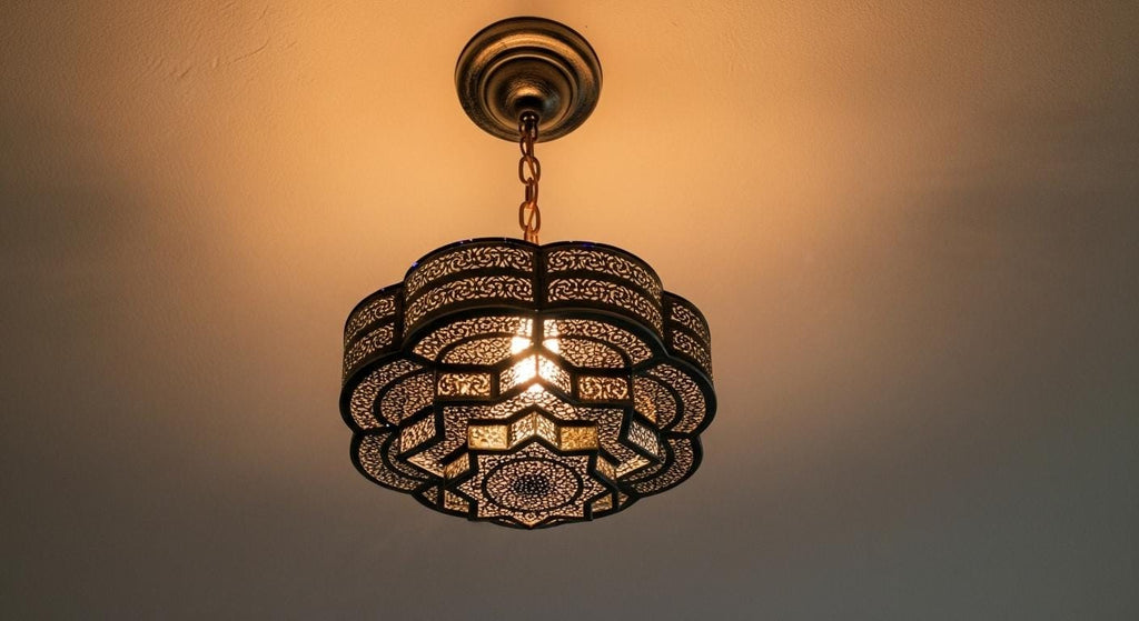 Handmade Moroccan Brass Pendant Light , Ceiling Light, Moroccan pendant fixtures, Simple Moroccan pendant lamp ,handmade chandelier