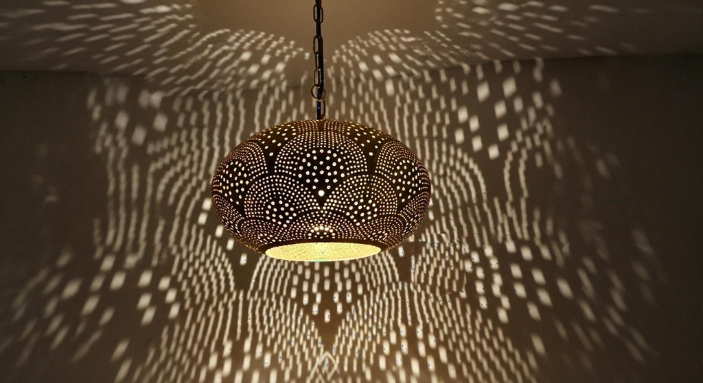 Moroccan brass pendant light , Handmade Hanging Lamp , Pendant Brass Light , Pendant Lighting ,Moroccan Light Fixtures
