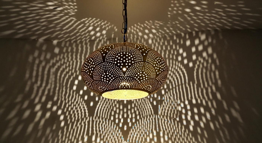 Moroccan brass pendant light , Handmade Hanging Lamp , Pendant Brass Light , Pendant Lighting ,Moroccan Light Fixtures