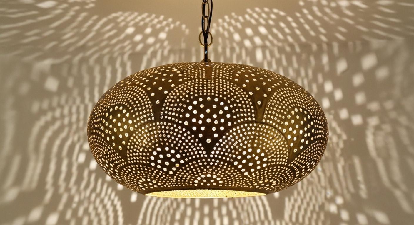 Moroccan brass pendant light , Handmade Hanging Lamp , Pendant Brass Light , Pendant Lighting ,Moroccan Light Fixtures
