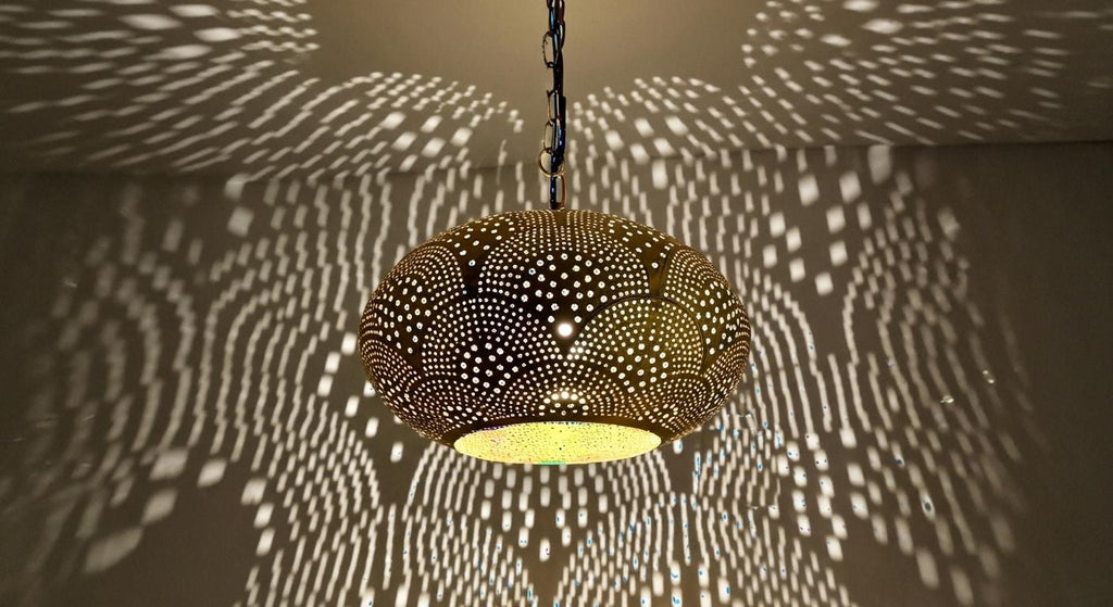 Moroccan brass pendant light , Handmade Hanging Lamp , Pendant Brass Light , Pendant Lighting ,Moroccan Light Fixtures