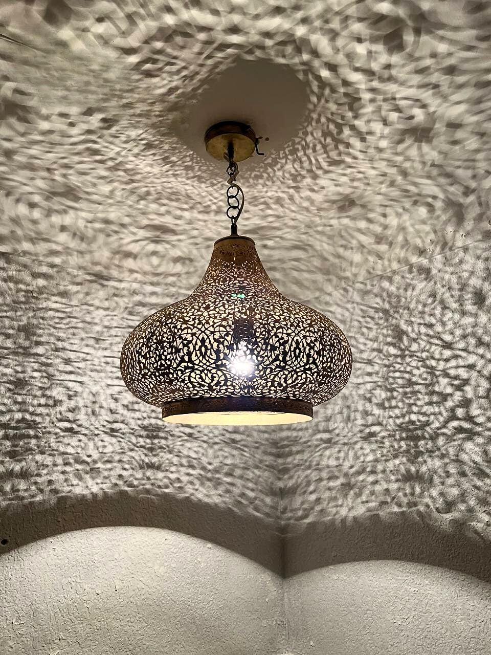 Moroccan Brass Pendant Light ,Handmade Moroccan Brass Pendant Light , Handmade Ceiling Lamp, New Home DecorMoroccan Brass Pendant Light , Ceiling Light, Moroccan pendant fixtures , Hanging Lamp , Lampshades Lighting New Home Decor Lighting
