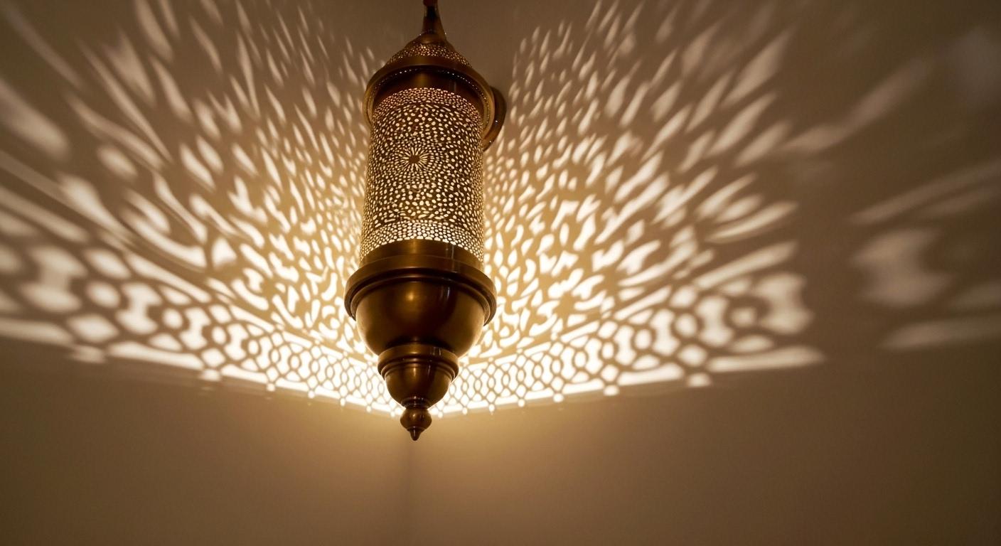 Handmade Moroccan Brass Wall Sconce | Boho Brass Wall Light Fixture | Rustic  Brass Lantern | Vintage Home Decor Lighting | Moroccan Wall