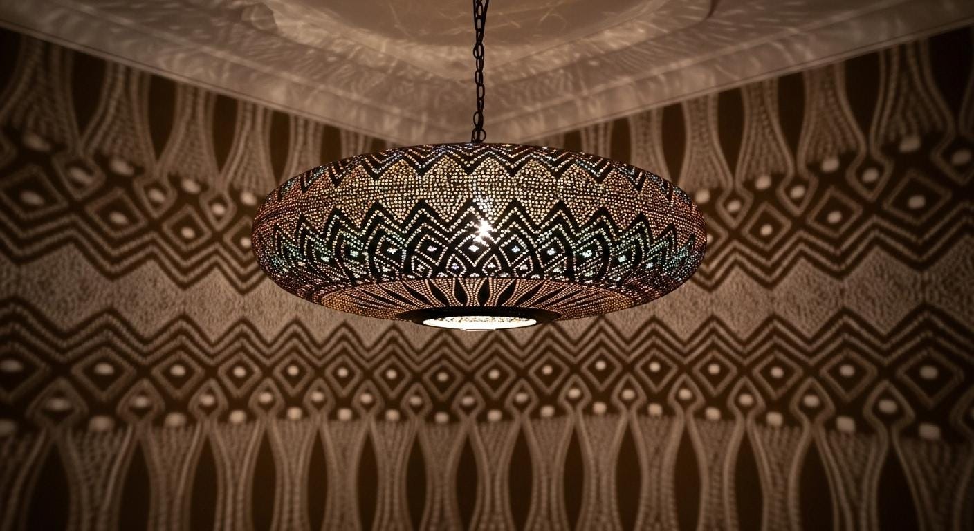 Moroccan pendant fixtures Handmade Ceiling Lamp , Handmade Moroccan Brass Floor Lamps ,Hanging Moroccan Lamp ,Chandelier Lighting