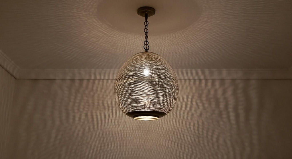 Handmade Moroccan Brass Ceiling Lamp , Moroccan Pendant Light ,Hanging Lamp , Brass Moroccan Lamp , Chandelier Lighting Moroccan Chandelier