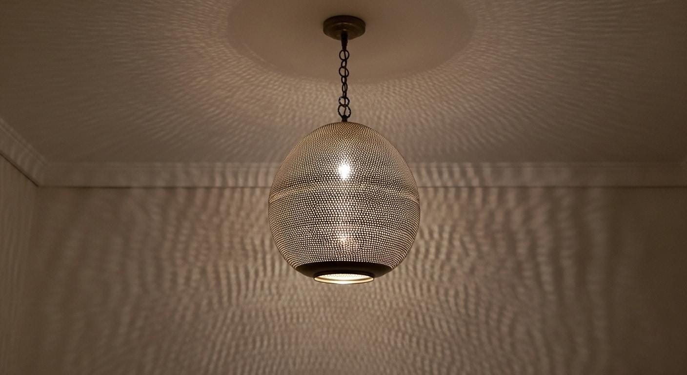Handmade Moroccan Brass Ceiling Lamp , Moroccan Pendant Light ,Hanging Lamp , Brass Moroccan Lamp , Chandelier Lighting Moroccan Chandelier