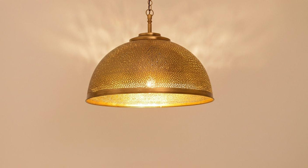 Moroccan Handmade Brass  Pendant Lamp , Ceiling light fixture, Moroccan Pendant light, Hanging Brass Lamp ,  Chandelier Lightiing