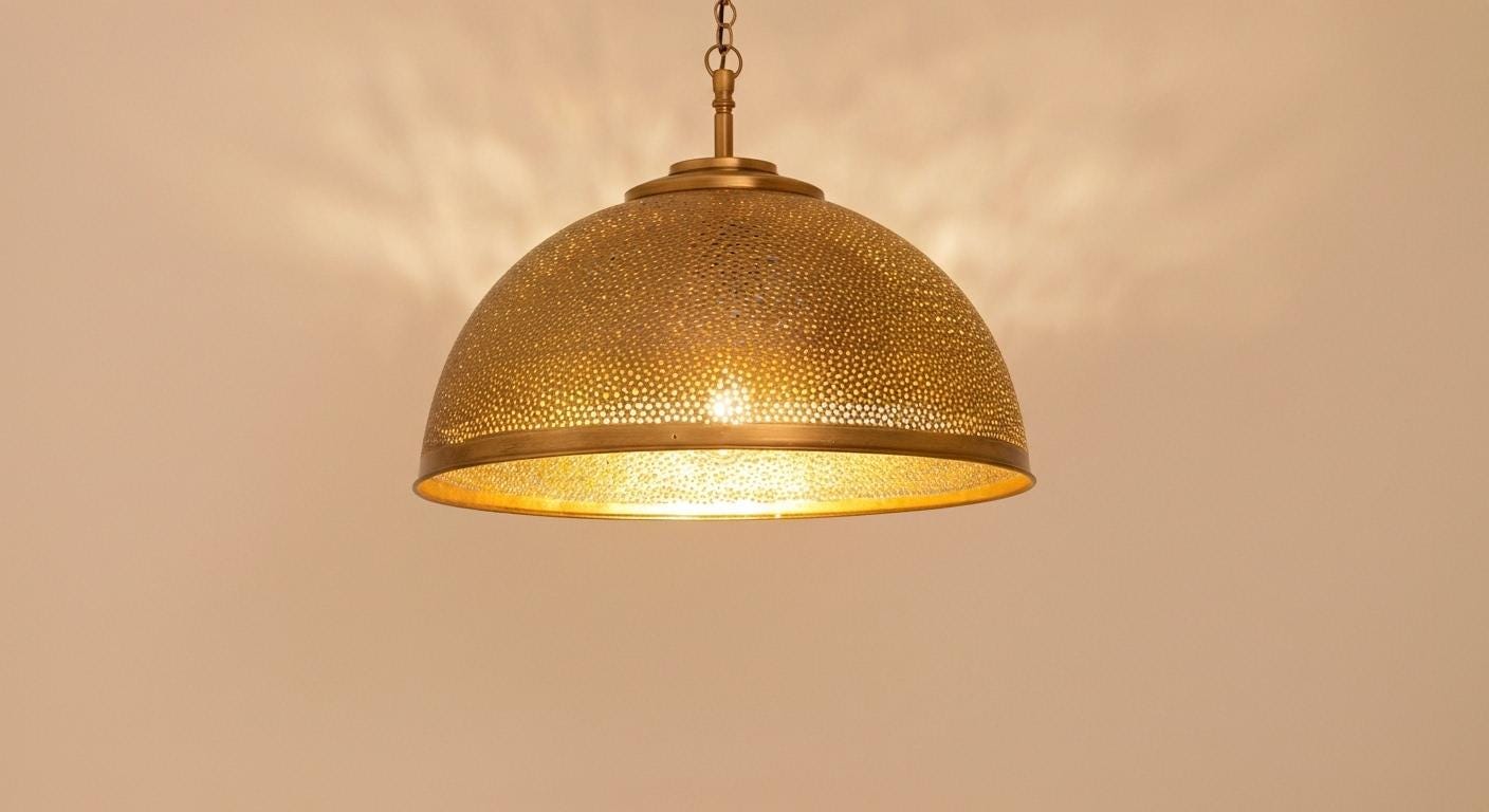 Moroccan Handmade Brass  Pendant Lamp , Ceiling light fixture, Moroccan Pendant light, Hanging Brass Lamp ,  Chandelier Lightiing