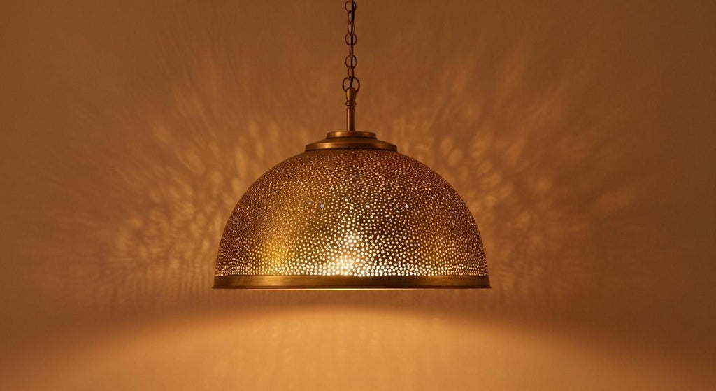 Moroccan Handmade Brass  Pendant Lamp , Ceiling light fixture, Moroccan Pendant light, Hanging Brass Lamp ,  Chandelier Lightiing