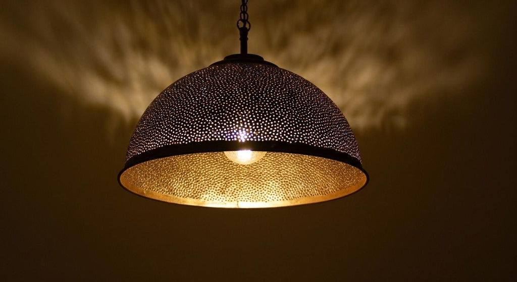 Moroccan Handmade Brass  Pendant Lamp , Ceiling light fixture, Moroccan Pendant light, Hanging Brass Lamp ,  Chandelier Lightiing