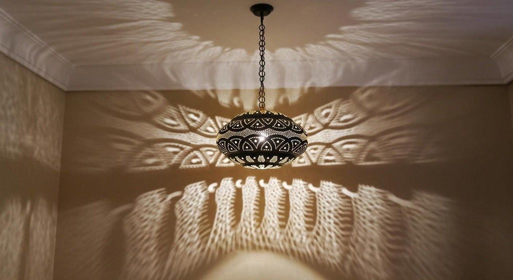 Moroccan Brass Pendant Lamp , Brass Pendant Lamp, Light Fixtures , Pendant Lighting , Morrocan Chandelier , Hanging Light , Pendant Lighting